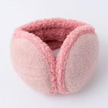 Fashion Men Women Winter Warm Faux Fur Ear Earmuffs Plush Sloid Adjustable Earmuff for Girls Hairban, [10] Mink Pink