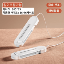 휴대용 신발 살균건조기 슈드레서 소독기 글러브 부츠 장화 안전화 관리기 슈즈 스타일러 말리는 기계, 화이트