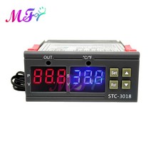 디지털 서모 스탯 220V STC-1000 3000 3008 3018 3028 온도 습도 컨트롤러 습도계 다이소 온도계, 03 STC-3018