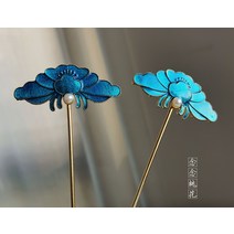 태슬 큐빅 코디 드롭 쪽머리 노리개 복고풍 중전 한복 한복 비녀 집게