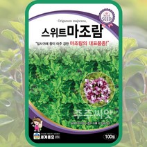 스위트마조람 씨앗 100립 허브씨 마죠람 마저럼 Sweet Marjoram seed, 단품