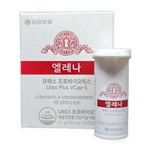 4개월분 유한양행 엘레나 여성 유산균, 30캡슐, 5.1g