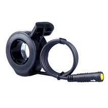 전기자전거 개조 키트 배터리 모터 브레이크 휠 전동 허브 변환 바팡 전기 가스 트리거 ebike thumb throttle for bafang 8fun bbs01 69, 1 pc 가스 방아쇠, 협력사