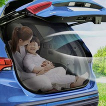 모하비 더마스터 SUV 차량용 트렁크 모기장 차박 캠핑 방충망, 02. 앞열 좌우 방충망 2P