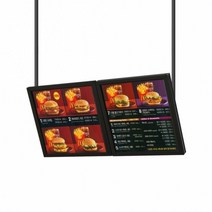 LED배너 라이트패널 개폐식 입간판 천장 벽걸이 MELH-6060 광고판 메뉴판 전시 안내, 2개, 은색