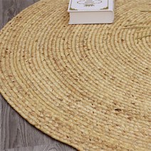 여름 거실 라탄 러그 빈티지 침대 매트 원형 사각 카페트 라운드 짠 카펫 수제 물 갈대 등나무 깔개 침실 홈 장식 천연 식물 바닥