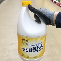 깨끗한 락스 4.3L x 2개, 단품