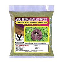 섬유질 보충 Metrol Aadu Thinna Paalai Powder 200g | Iswar MUL Aristolochia Bracteolata Worm Killer (Pack