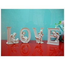 엠에스소품세상 천사 이니셜 love