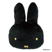 블랙 미피 쿠션 낮잠 베개 손에끼는 배게 휴대용 캐릭터 miffy 일본 직구