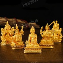 금불상 가정용 미니 불상 부처님상 석가모니 아미타불 관세음보살 불교용품, S, 중국, 1