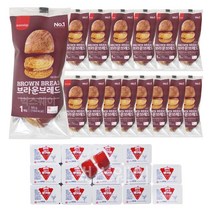벅스웨이 브라운브레드 15개+딸기잼 디스펜팩 15개, 1세트