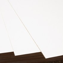 큐브프레임 두께3mm 비블로스아이보리 MDF 얇은합판 나무판자 목재재단, 테두리없음