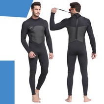 서핑복 해루질수트 웻수트 탄탄한 다이빙슈트 네오플랜, 01.1.5MM 남성 1283 블랙, 2XL