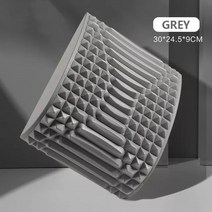 코어 복부 윗몸 일으키기 싯업 벤치 운동 기계 장비 허리 통증 완화 치료 들것 만성 요추 지지대 허리 디스크 베개 쿠션 및 보조기 제품 대안, 회색, [03] Gray