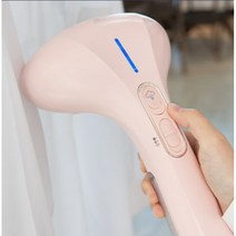 휴스톰 초경량 스팀 다리미 홈쇼핑 가정용 핸디형 미니 여행용 휴대용 먼지제거, 핑크