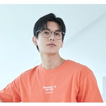 M002 초경량 5g 베타티타늄 라운드 뿔테 안경테