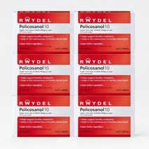 쿠바산 레이델 폴리코사놀 10 10mg 180정 6세트