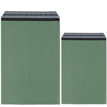 LDPE 의류 택배봉투 대형 50x60+4 50장, 100매, 카키