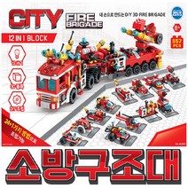 완구 제우스 멀티블럭 소방구조대-72394EA, 본상품선택
