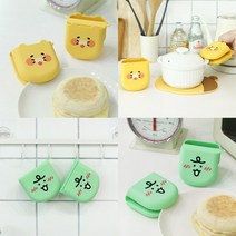 홈앤키즈 카카오프렌즈 실리콘 냄비손잡이 춘식이 죠르디 캐릭터 냄비 집게 손잡이 장갑