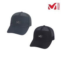밀레 MILLET 남성 남자 한여름 통풍감 정말 좋은 전체메쉬 등산 및 다양한 레져활동 일상까지 캡 모자, G/KHAKI(46)