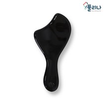 세라믹 괄사마사저 도자기마사지 셀프마사저 무형문화재장인 헨드메이드 경락마사지기 전통마사지괄사 천연토양 천목유, 1개