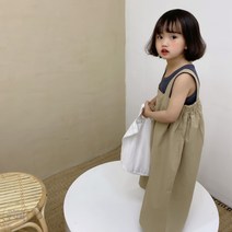 도오빠 아동 점프수트 오버롤 멜빵바지 오버핏 여아점프수트 남아 키즈 주니어 초등학생 아동복