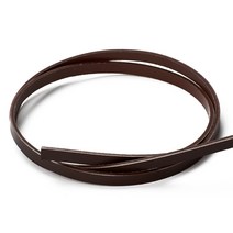 레노 베지터블 글래트 스트랩 3T - 다크브라운 120CM (10MM), 단품