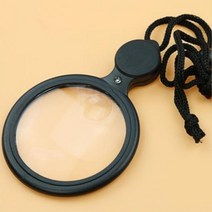 토이사이언스 글자확대 목걸이형 LED 돋보기 확대경 독서경 소형루페 작은글씨
