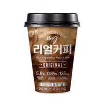 푸르밀 리얼커피 250ml 오리지널맛 40개(4box) 무배 컵커피