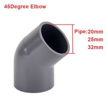 콤비락 파이프 스텐 모듈 앵글 컨넥터 내경 20/25/32mm 3 방향/4 방향 차원 Pvc 커넥터 급수 파이프 피팅, 02 B_02 I.D 25mm