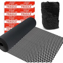 옥수수완충제 종이완충제 친환경포장지 Honeycomb Packaging Paper 12" x 328' Cushion Wrapping, 한개옵션0