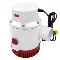 12V 4700 GPH 보트 해양 배관 전기 빌지 펌프