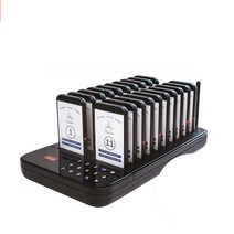 무선호출벨 대기번호 진동벨 커피숍 식당 대기 픽업, QC668 16개 세트