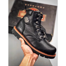 부츠 남녀공용 오토바이 슈즈