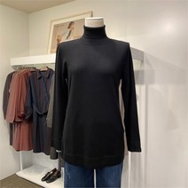 [올리비아로렌(아울렛)] 올리비아로렌 SH02 기본 폴라넥 니트 VOBBLXW9341