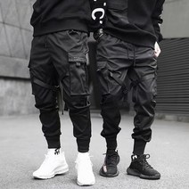 카고조거팬츠 치노팬츠 힙합 카고 바지 남성 Streetwear 코튼 조깅 패션 스웨트 캐주얼 하렘 여름 하라주쿠 여성