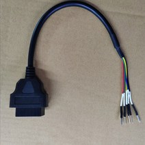 FINETRIP 오토바이 연장 케이블 할리 데이비슨 4 핀/6 핀-OBD2 진단 스캐너 어댑터 ELM327 OBD