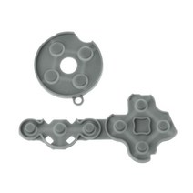 교체 전도성 고무 접촉 실리콘 패드 버튼 Xbox 360 용 D 패드, 검은 색