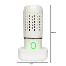 야채세척기 휴대용 과일 세탁기 usb 충전식 청소 쌀 고기 식품 청정기 거주 청정기 잔류 물 제거, 하얀