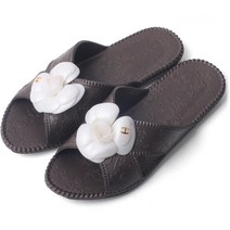 토탈하우스 국산 카멜리아 코사지 에바슬리퍼 플라워슬리퍼 까멜리아거실화 플라워거실화 까멜리아슬리퍼 코사지슬리퍼 코사지거실화 플라워 거실화 까멜리아 슬리퍼 색상 19종 1선택, 초코