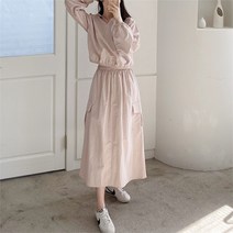 코지일이삼 코지 여자 디폴트 바스락 캐주얼 크롭 트레이닝 후드티 (9733146)