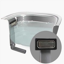 주방 싱크 talea no leak sink accessories 직사각형 upside overflow joint Kitchen sink overflow head