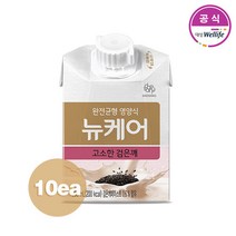 [대상웰라이프] 뉴케어 일반식 고소한 검은깨맛/200ml x 10팩, 200ml