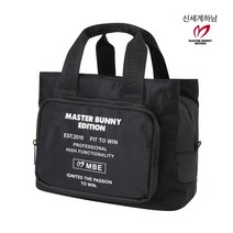 마스터바니 [23S/S 마스터바니 ] 봄신상 남여공용 로고 레터링 파우치가방 ( 431C1BGA52_BK), BK(블랙)