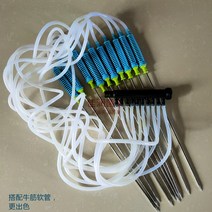 버섯 수분 공급 주사 주수기 배지 침봉기 재배 식물, 스트레이트34cm10수1조호스개