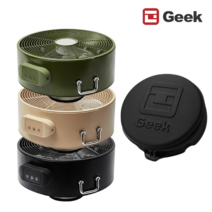 GEEK 히텁팬 SWG-D2210 난로 동력팬 실내 텐트 공기순환기, 카키, SWG-D2210C 카키 색상
