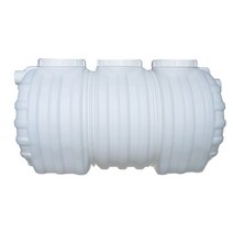 간이정화조 이동식 배설물 pe 오수 2인용 통 오수탱크, 9인용 흰색  길이1650mm 높이700mm