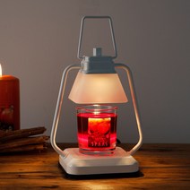 스파스캔들 글라스 향초 사각 캔들워머 세트, 02 화이트, 11 화이트 케이크 바닐라